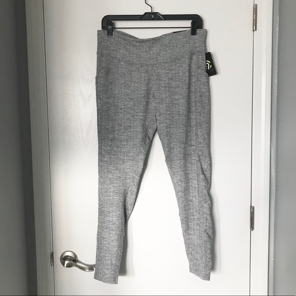 NWT Champion Gray Leggings with Side Pockets